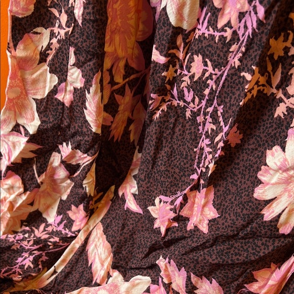 Intimately Free People Floral Ruffle Women's Maxi Dress - Picture 6 of 8